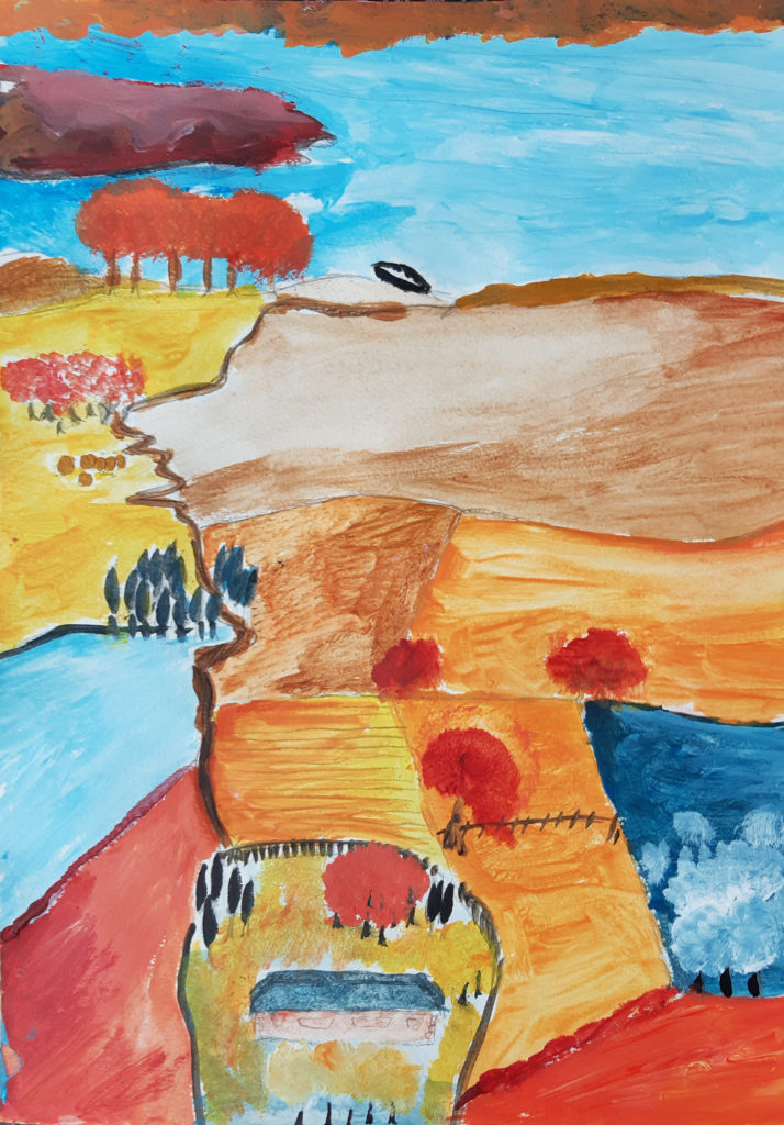 Travail autour de Debussy par l'atelier d'art esquisse de Rambouillet