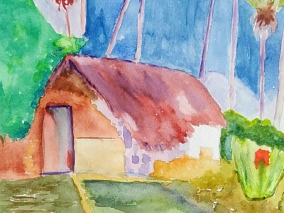 peinture des adultes de l'atelier d'art esquisse de Rambouilet 2017-18