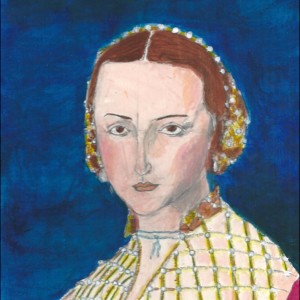 Atelier d'art esquisse lycéens- portrait l'Emmanuelle de Tolède-1