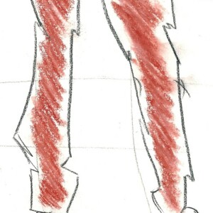 Atelier d'art esquisse de Rambouillet lycéens- travail autour de la Danse30