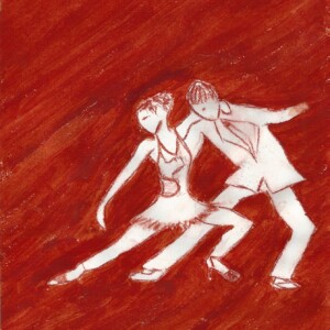 Atelier d'art esquisse de Rambouillet lycéens- travail autour de la Danse17