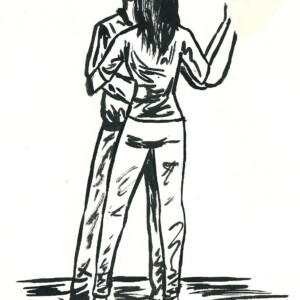Atelier d'art esquisse de Rambouillet lycéens- travail autour de la Danse4
