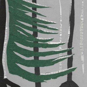 Travaux de l'atelier d'art esquisse lycéens autour de la forêt mai 2017-1