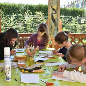 Stage enfant de sculpture avec l'atelier d'art esquisse de Rambouillet-1