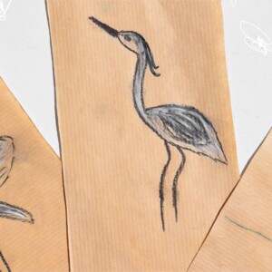 Dessins préparatoires stage enfants avec l'atelier d'art esquisse-7