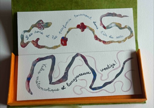 Atelier d'art esquisse adulte de Rambouillet-livre d'artiste-e