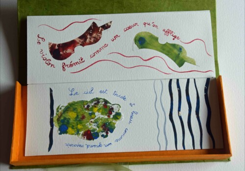 Atelier d'art esquisse adulte de Rambouillet-livre d'artiste-d