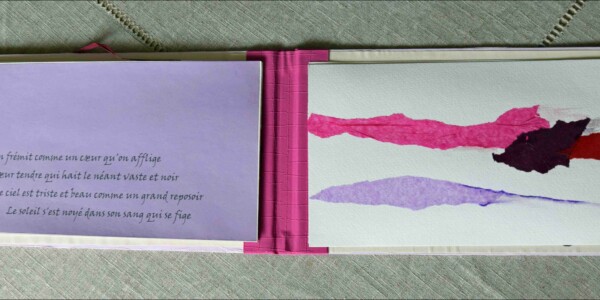 Atelier d'art esquisse de Rambouillet-livre d'artiste-F