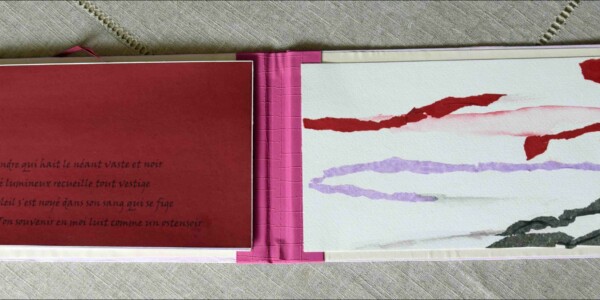 Atelier d'art esquisse de Rambouillet-livre d'artiste-F