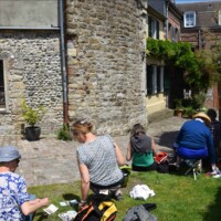 Stage été adultes avec l'atelier d'art esquisse de Rambouillet en Baie de Somme-