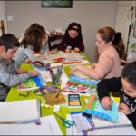 stage enfants avec l'atelier d'art esquisse de Rambouillet peinture dessin-3