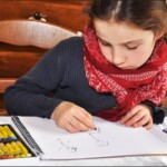 stage enfants avec l'atelier d'art esquisse de Rambouillet peinture dessin-1