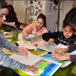 stage enfants avec l'atelier d'art esquisse de Rambouillet peinture dessin-18