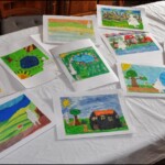 stage enfants avec l'atelier d'art esquisse de Rambouillet peinture dessin-17