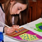 stage enfants avec l'atelier d'art esquisse de Rambouillet peinture dessin-14