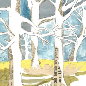 telier d'art esquisse adulte de Rambouillet -travaux sur la forêt 2017-2