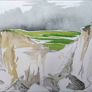 Aquarelles réalisées pendant le stage adultes de latelier d'art esquisse 2016-4