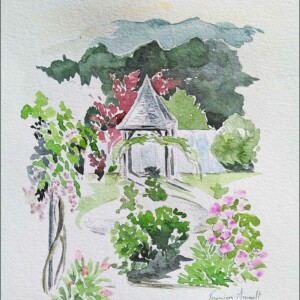 Aquarelles réalisées pendant le stage de l'atelier d'art esquisse été 2017-9