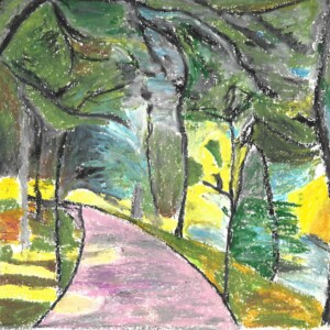 Atelier d'art esquisse de Rambouillet-Copie d'un tableau de Matisse-1
