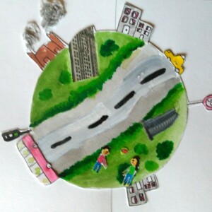 Un livre d'artiste sur le thème du voyage réalisé par les élèves de l'atelier d'art esquisse de Rambouillet