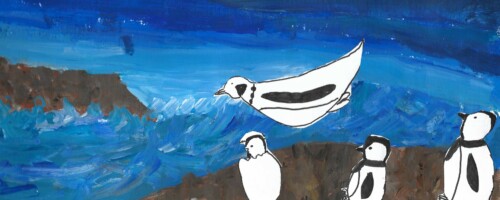 livre d'artiste des enfants de l'atelier d'art esquisse 2018-9