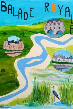 Peinture et collage des ados de de Rambouillet