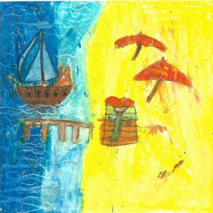 Travaux de l'atelier des enfants - atelier d'art esquisse 2018-19