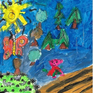 Travaux de l'atelier des enfants - atelier d'art esquisse 2018-19