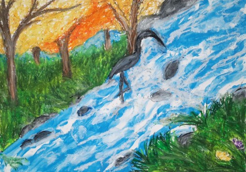 création de l'atelier d'art collège 2020-2021de l'atelier d'art esquisse de Rambouillet