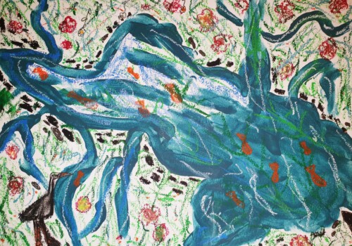 création de l'atelier d'art collège 2020-2021de l'atelier d'art esquisse de Rambouillet