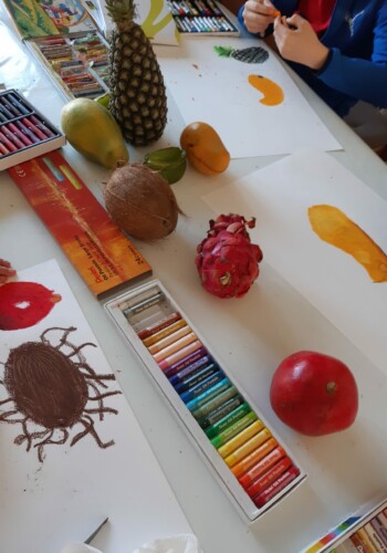Dessins réalisés par les enfants de l'atelier d'art esquisse de Rambouillet 2021-2022