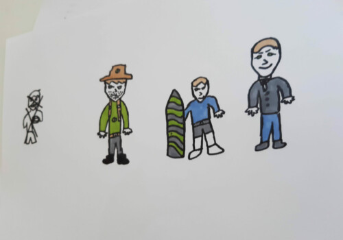 Atelier d'art esquisse 2022 de Rambouillet