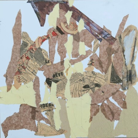 Dessins, collages et peintures réalisées par l'atelier d'art esquisse de Rambouillet (adultes) en 2023-2024 à partir d'un univers minéral.